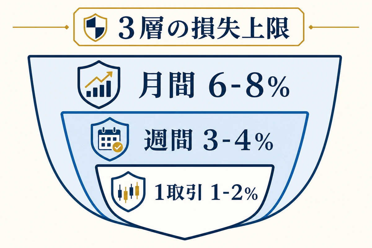 3層の損失上限