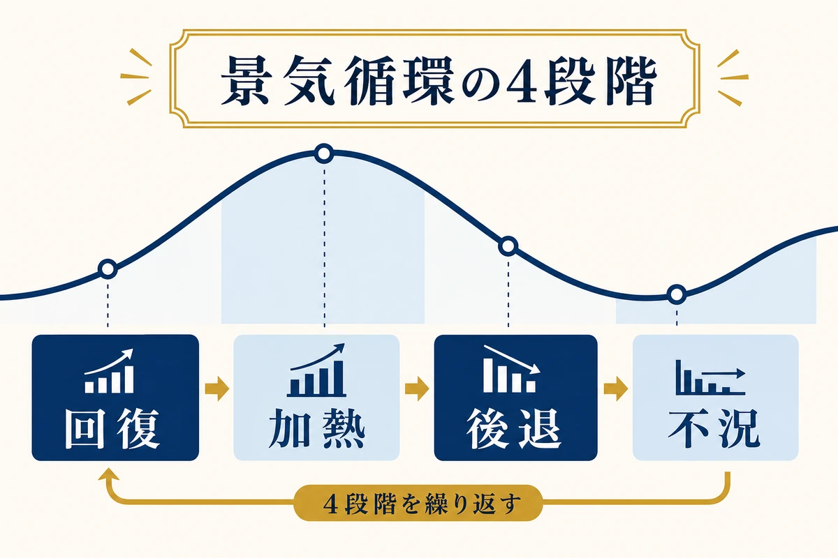 景気循環 4 段階
